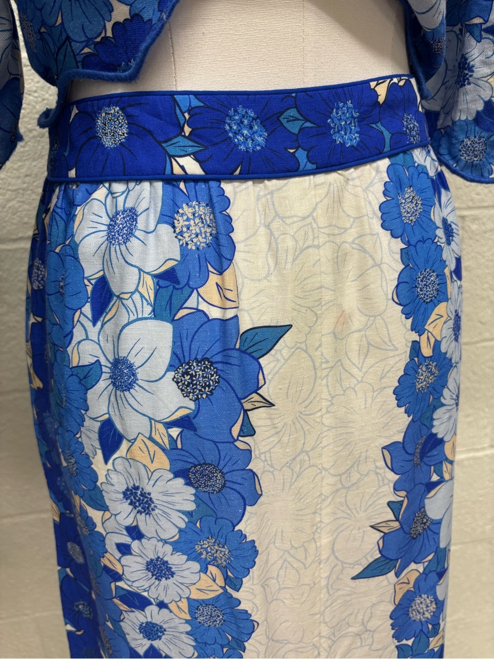 NWT Farm Rio Flower Stripes Midi Skirt Set - Picture 10 of 12